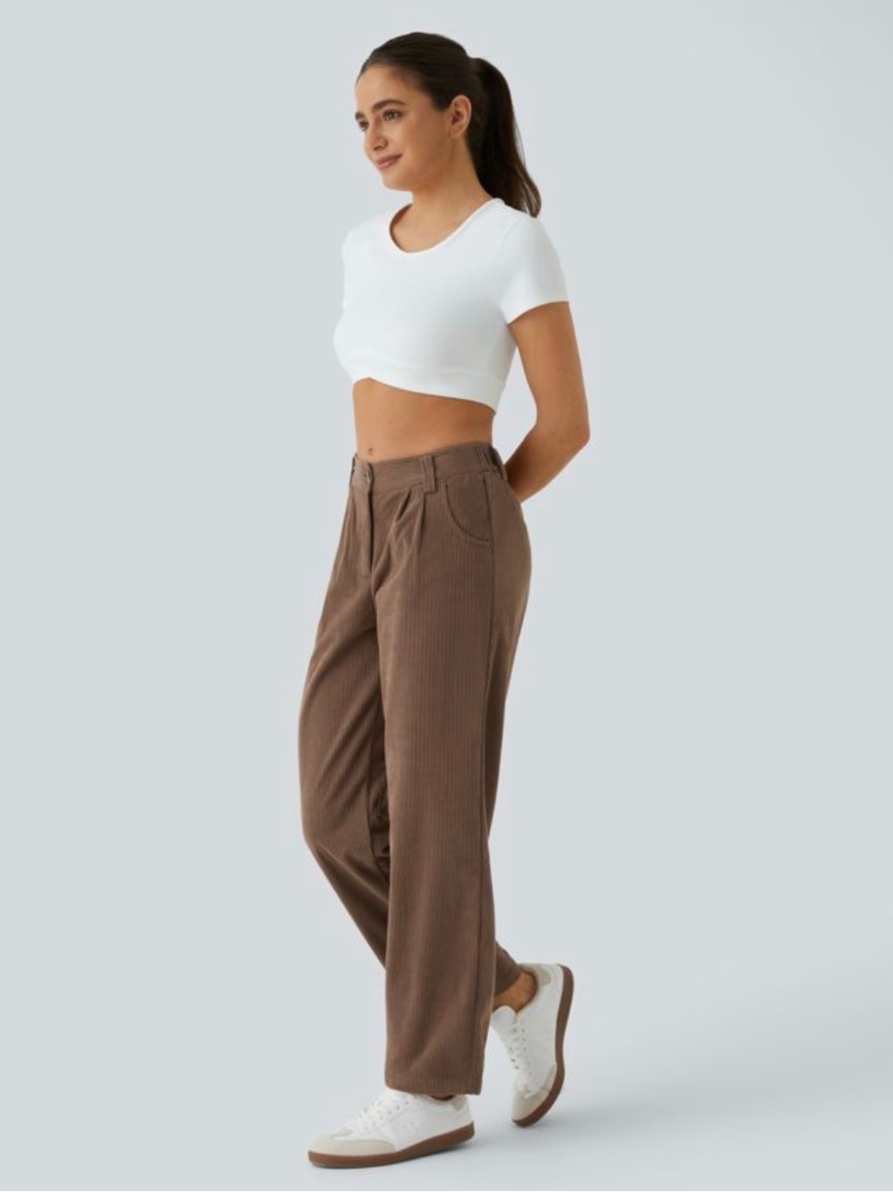 HALARA Brown AuraCord Trousers xsp